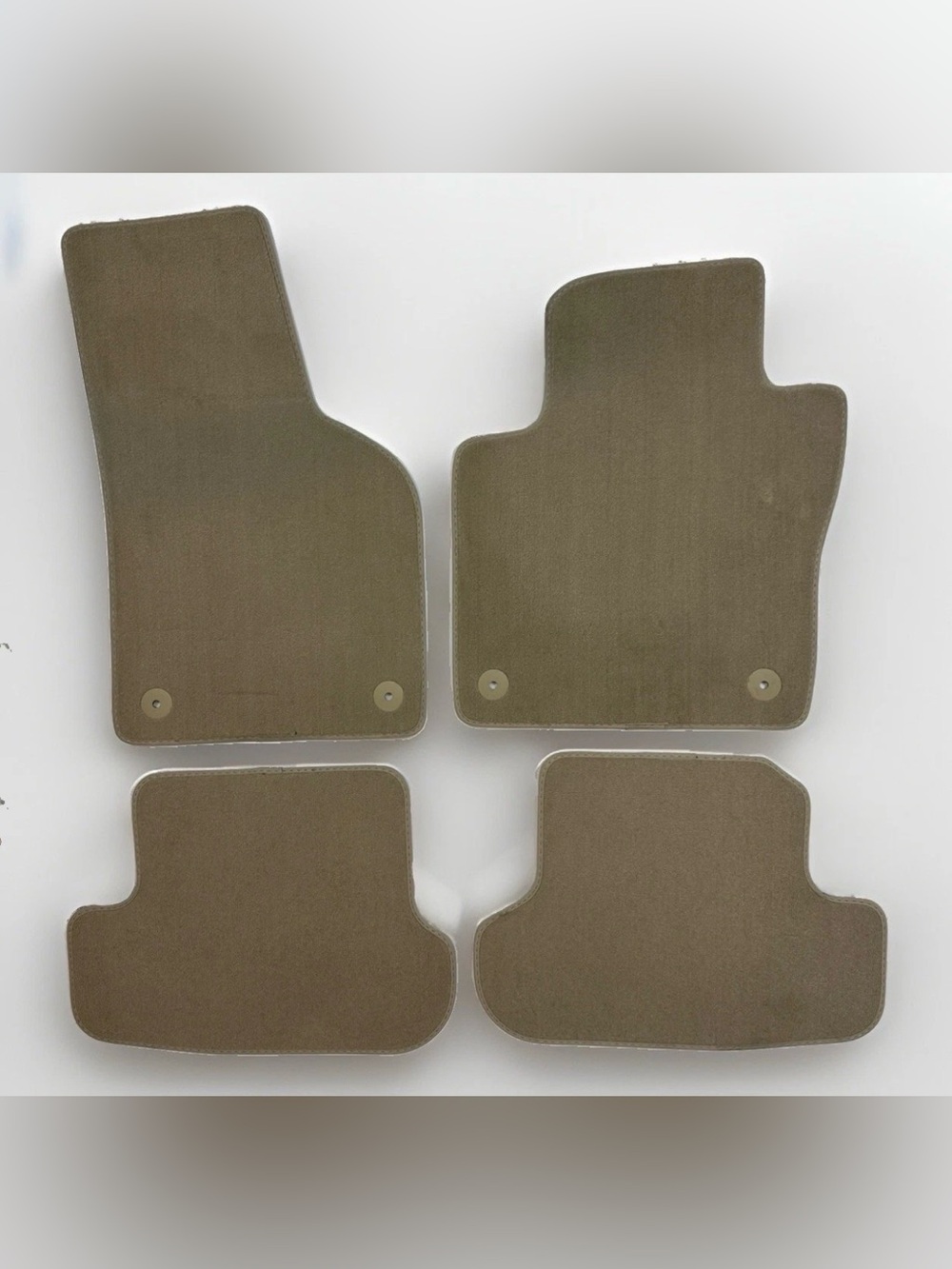 🚗 NEW Genuine VW Beetle 2012-2019 Beige Carpet Floor Mats Set of 4 OEM 🚗
